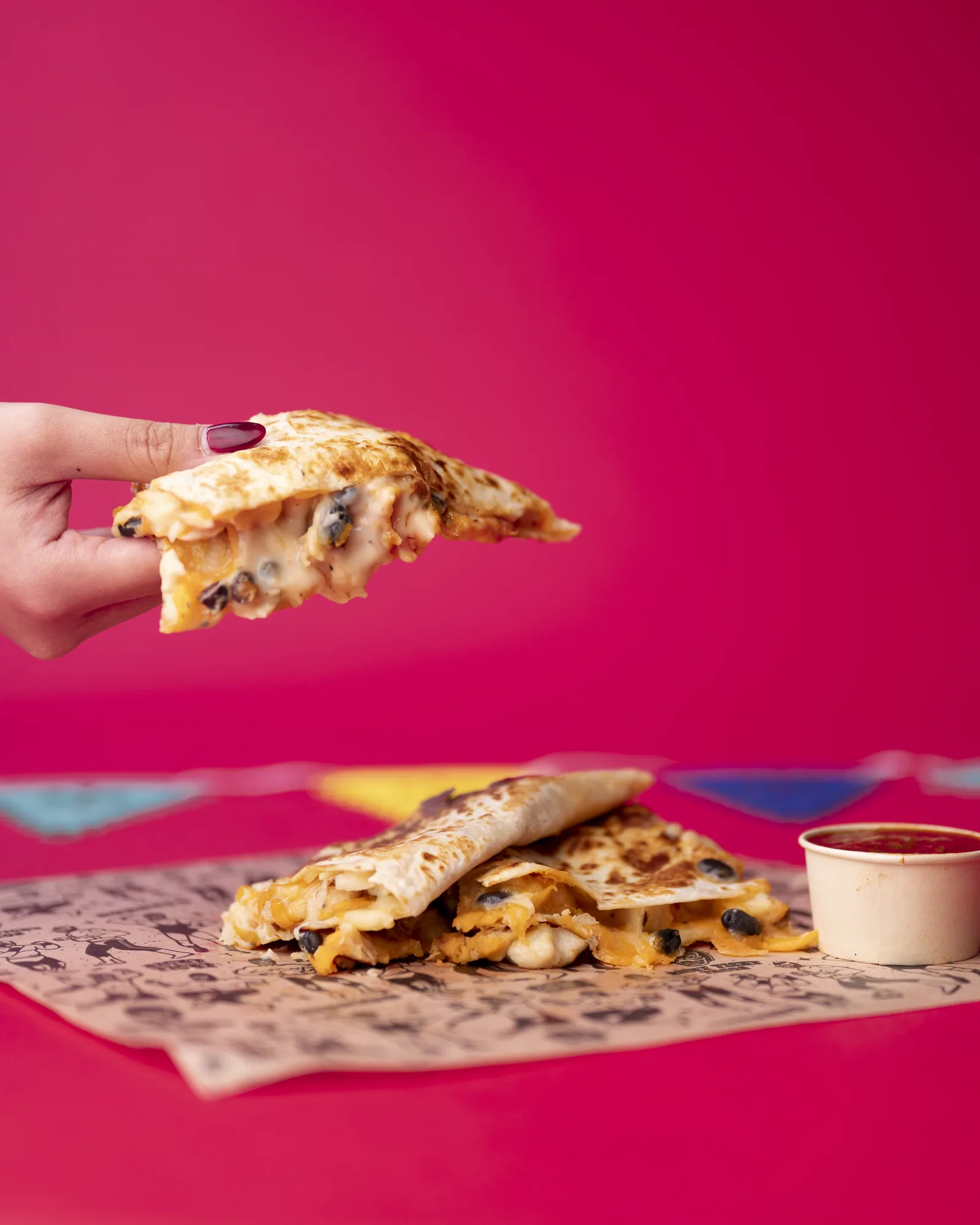 Heating Up Social for Ricky Tick Tacos — commercial photography Toronto